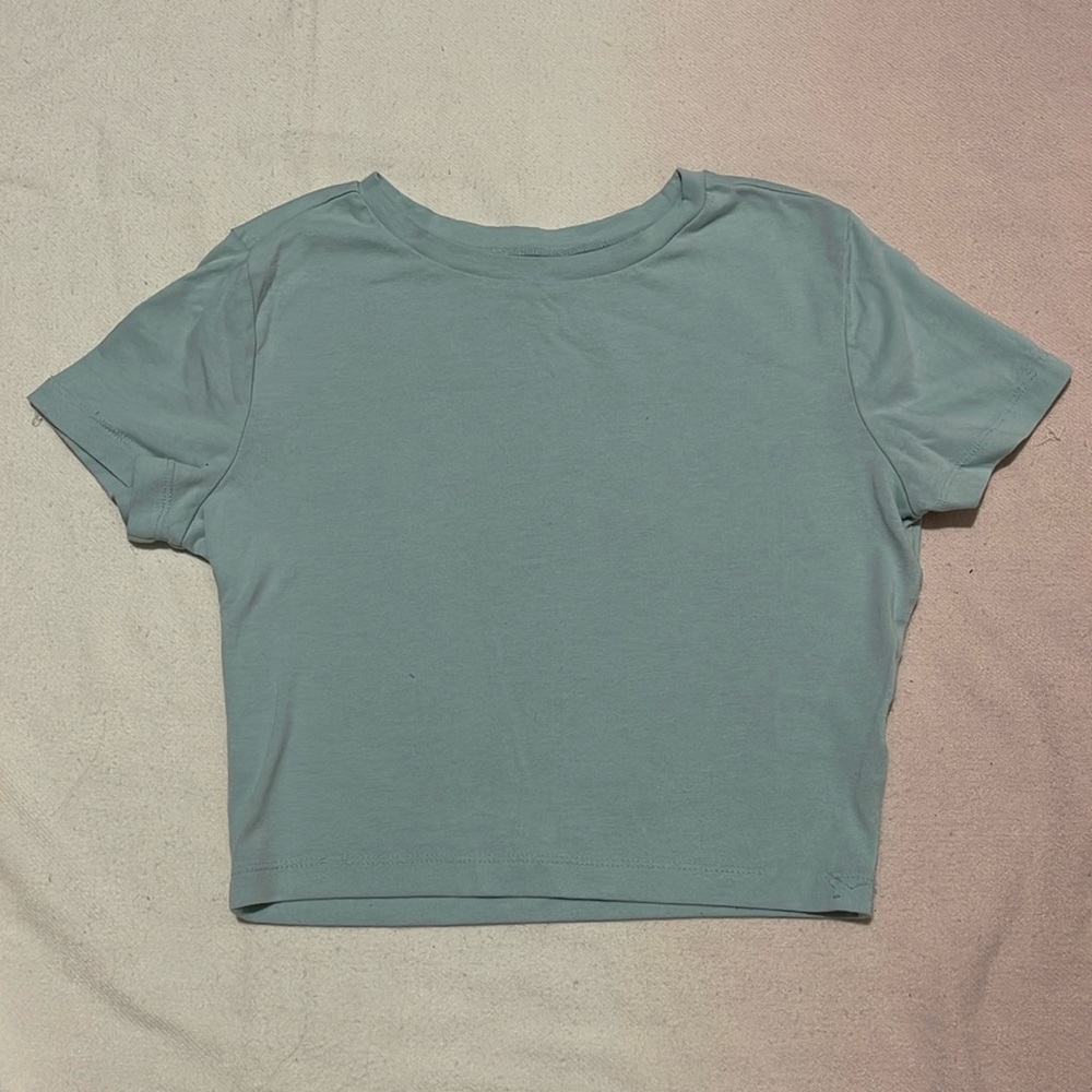 Wild Fable light blue crop top